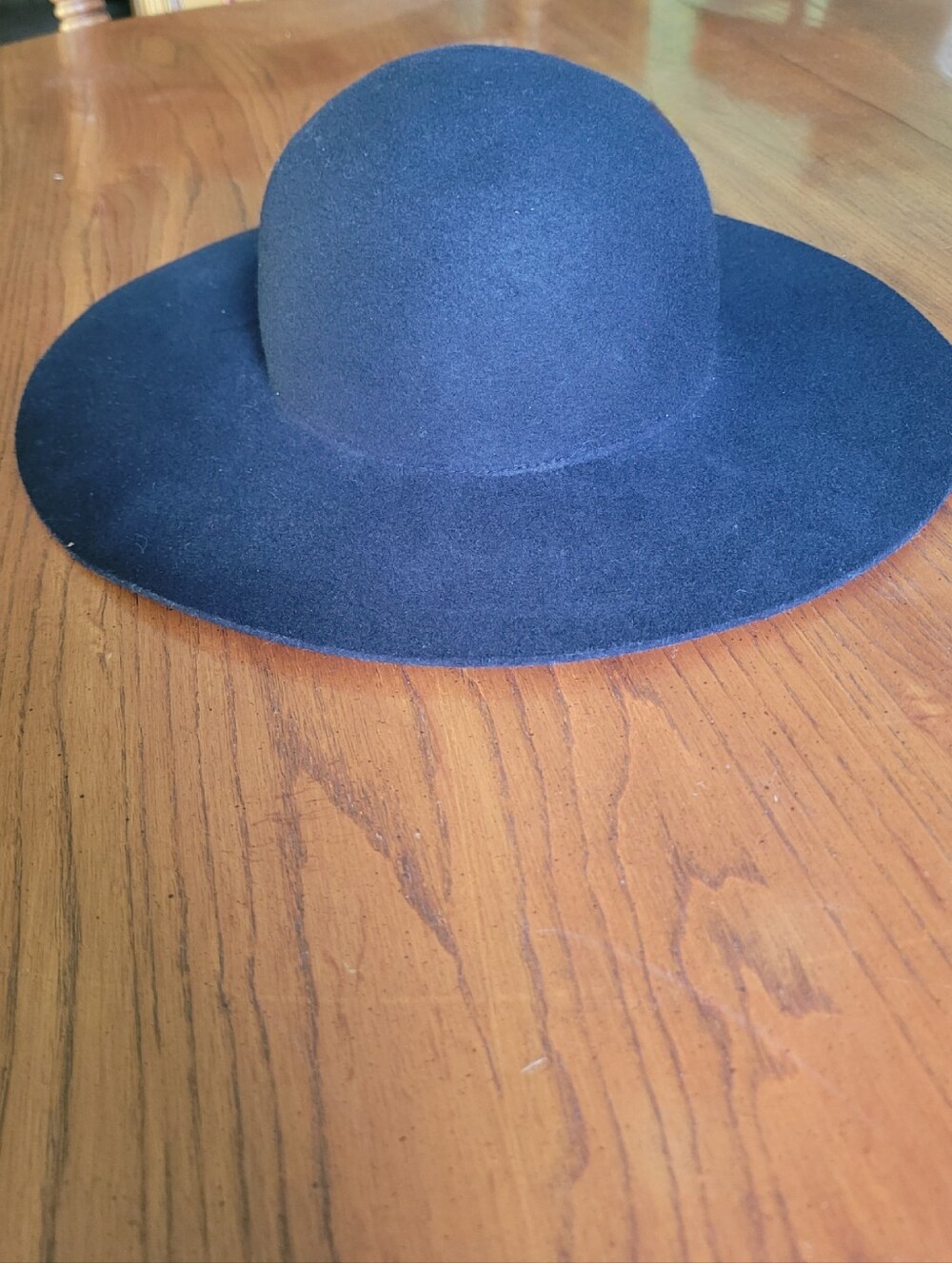 J. Crew Floppy Wool Hat - Black